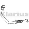 KLARIUS TY578L Exhaust Pipe